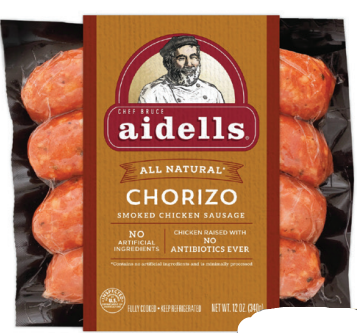 Aidells CHORIZO SMOKED CHICKEN SAUSAGE