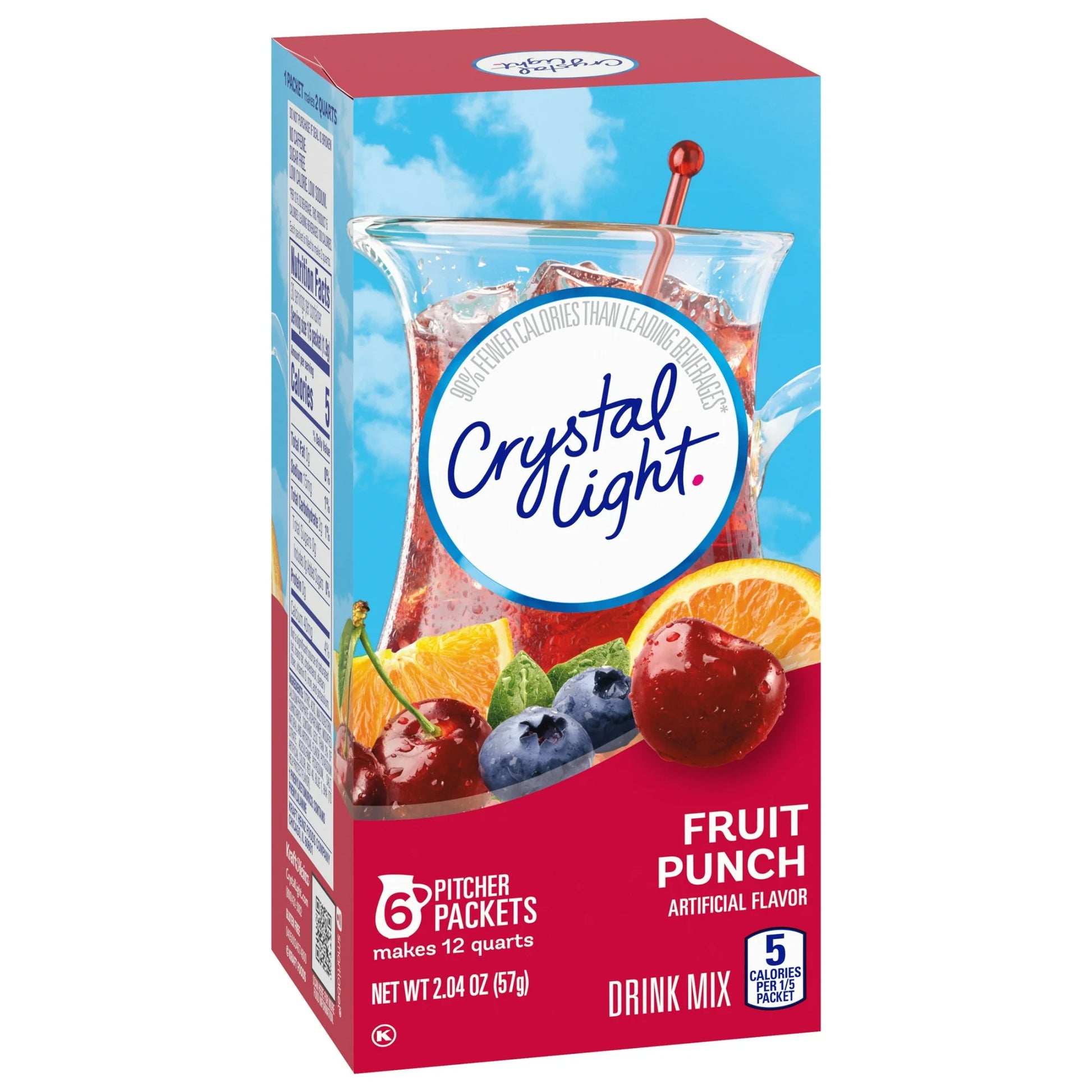 Crystal Light Fruit Punch Sugar Free Drink Mix