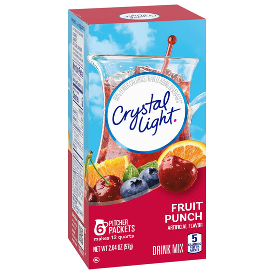 Crystal Light Fruit Punch Sugar Free Drink Mix