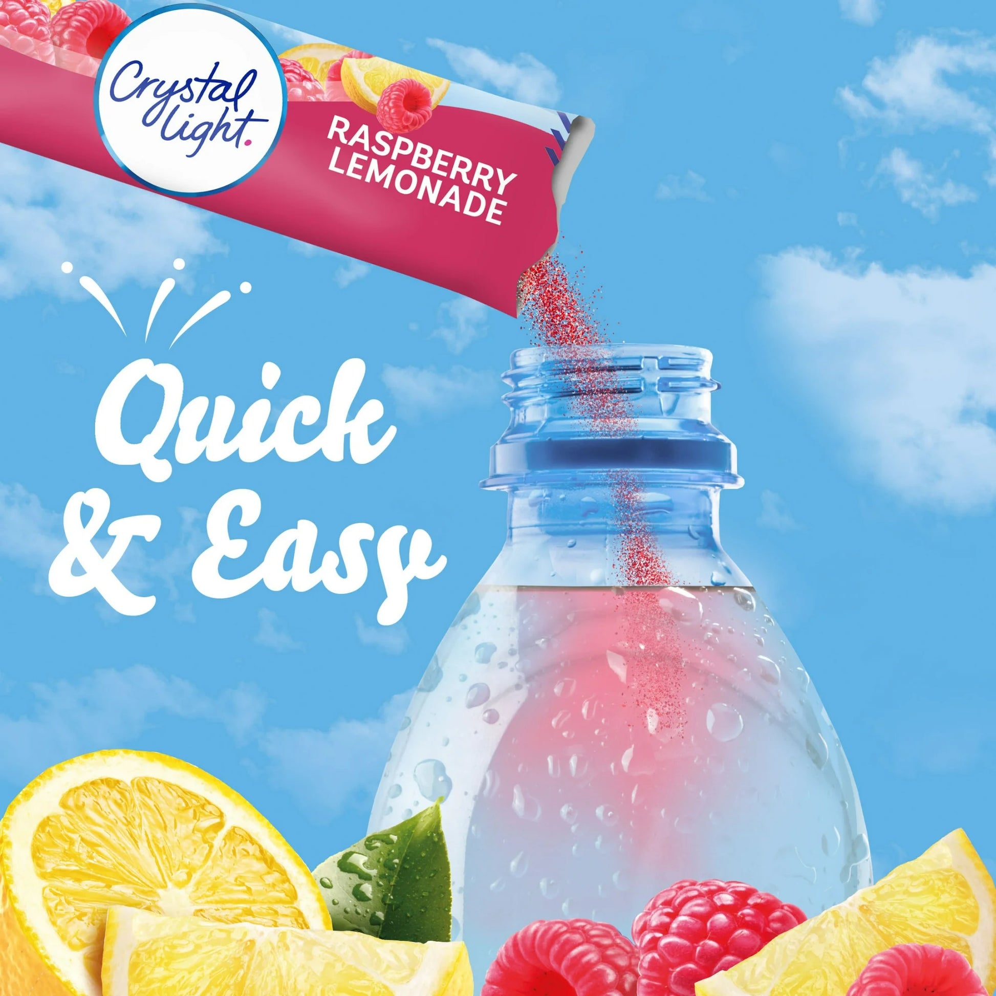 Crystal Light Raspberry Lemonade Sugar