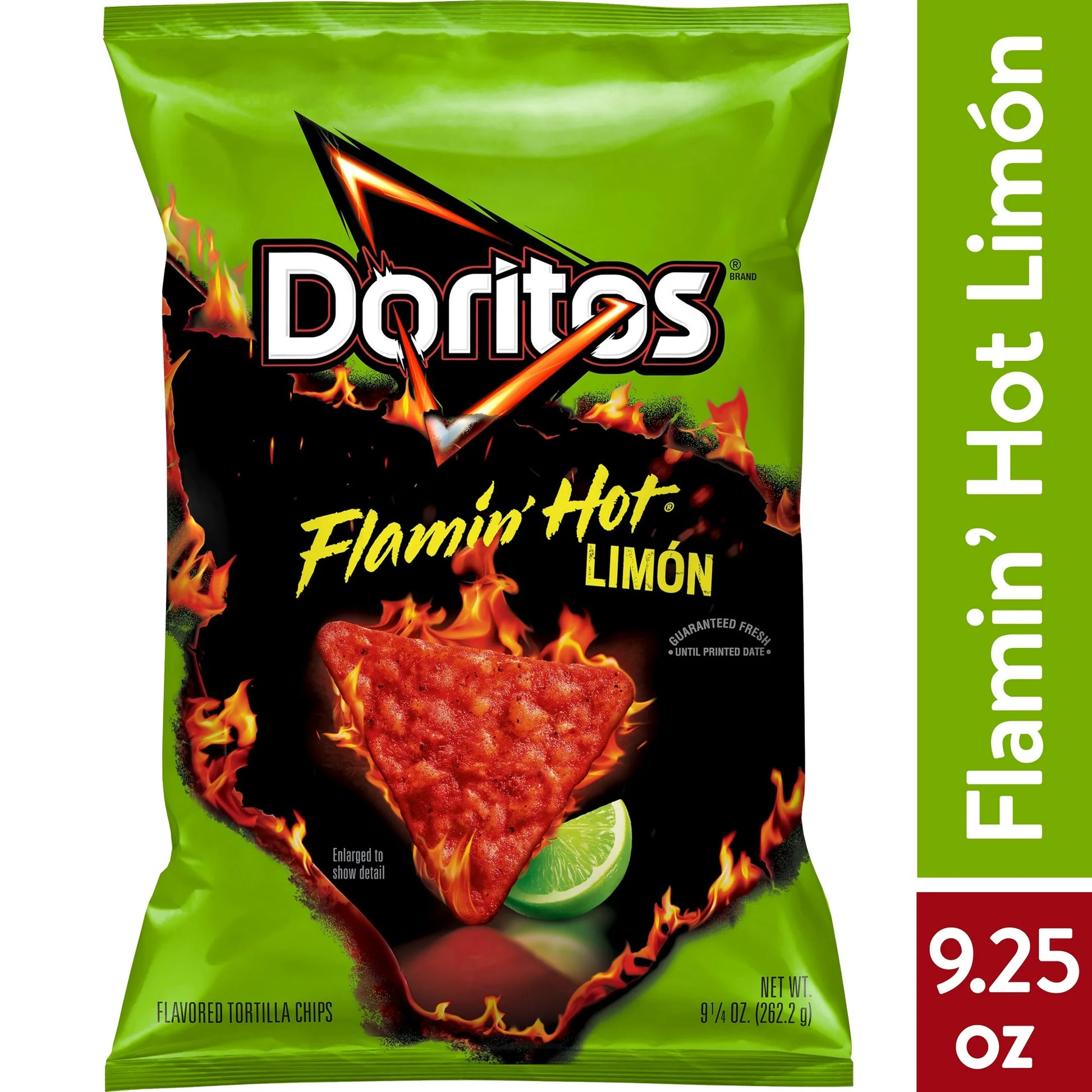 Doritos Flamin' Hot Limon Flavored Tortilla Chips