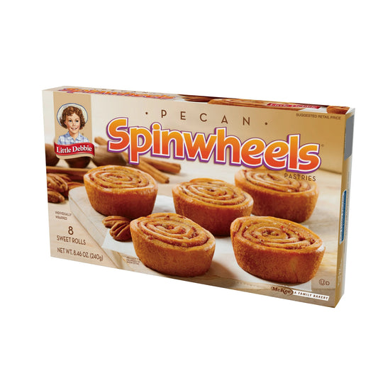 Little Debbie Family Pack Pecan Spinwheels sweet rolls