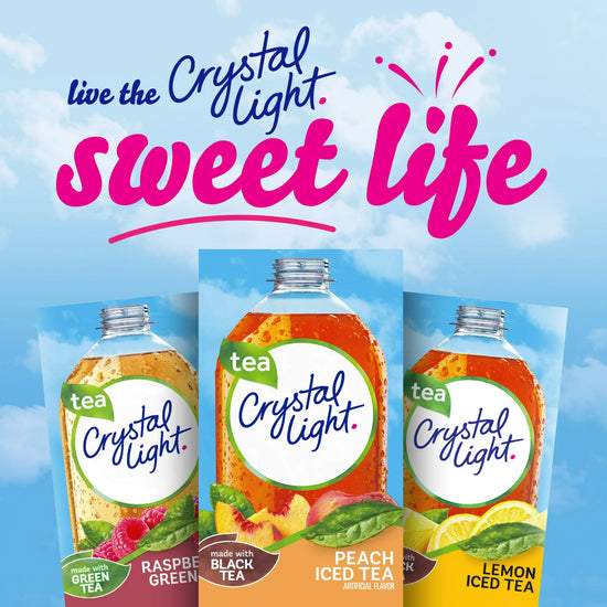 Crystal Light Peach Iced Tea Sugar Free Drink Mix