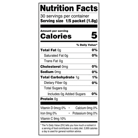 Great Value Sugar-Free Cherry Powder Drink Mix