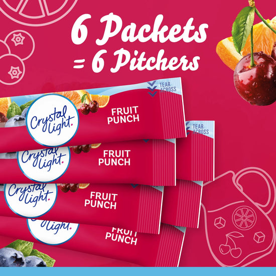 Crystal Light Fruit Punch Sugar Free Drink Mix