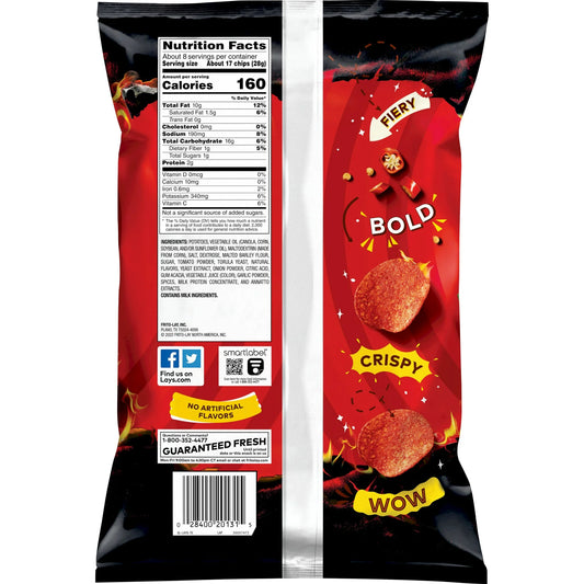 Lay's Potato Chips Flamin' Hot Flavored