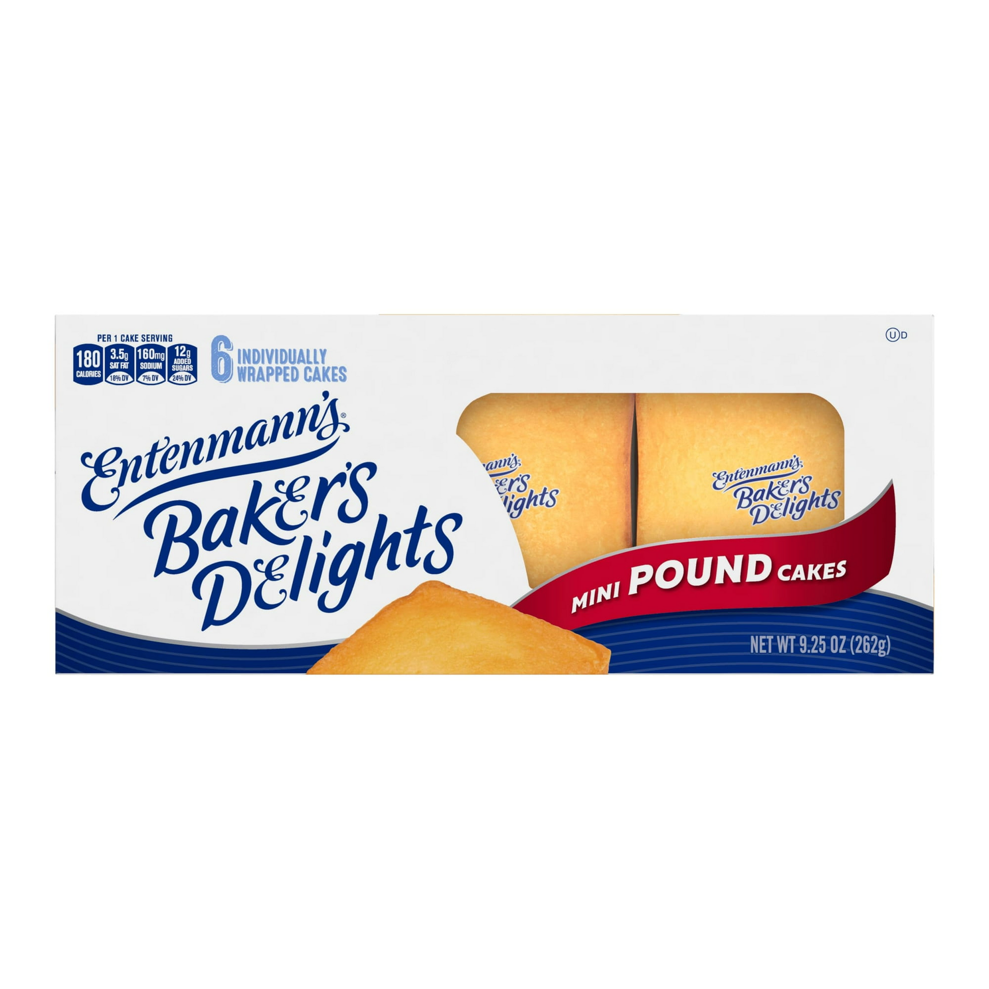 Entenmann,S Minis Pound Cakes, Box Of Snack Cakes