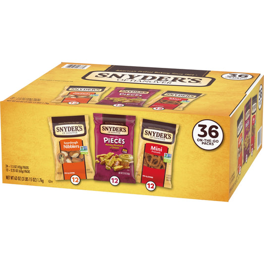 Snyder's of Hanover, Variety Pack Pretzels