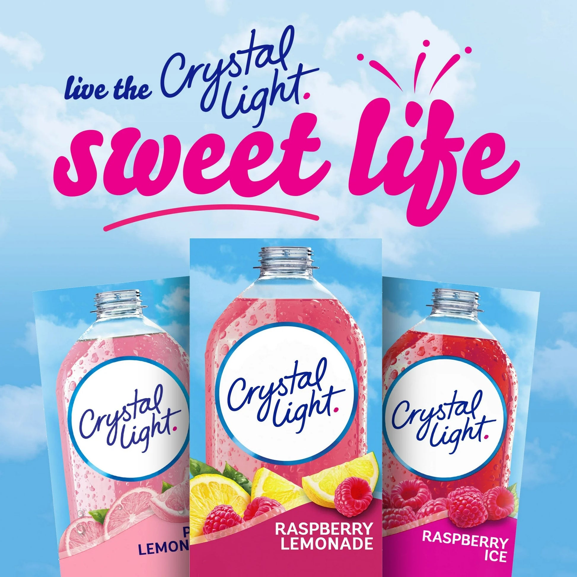 Crystal Light Raspberry Lemonade Sugar