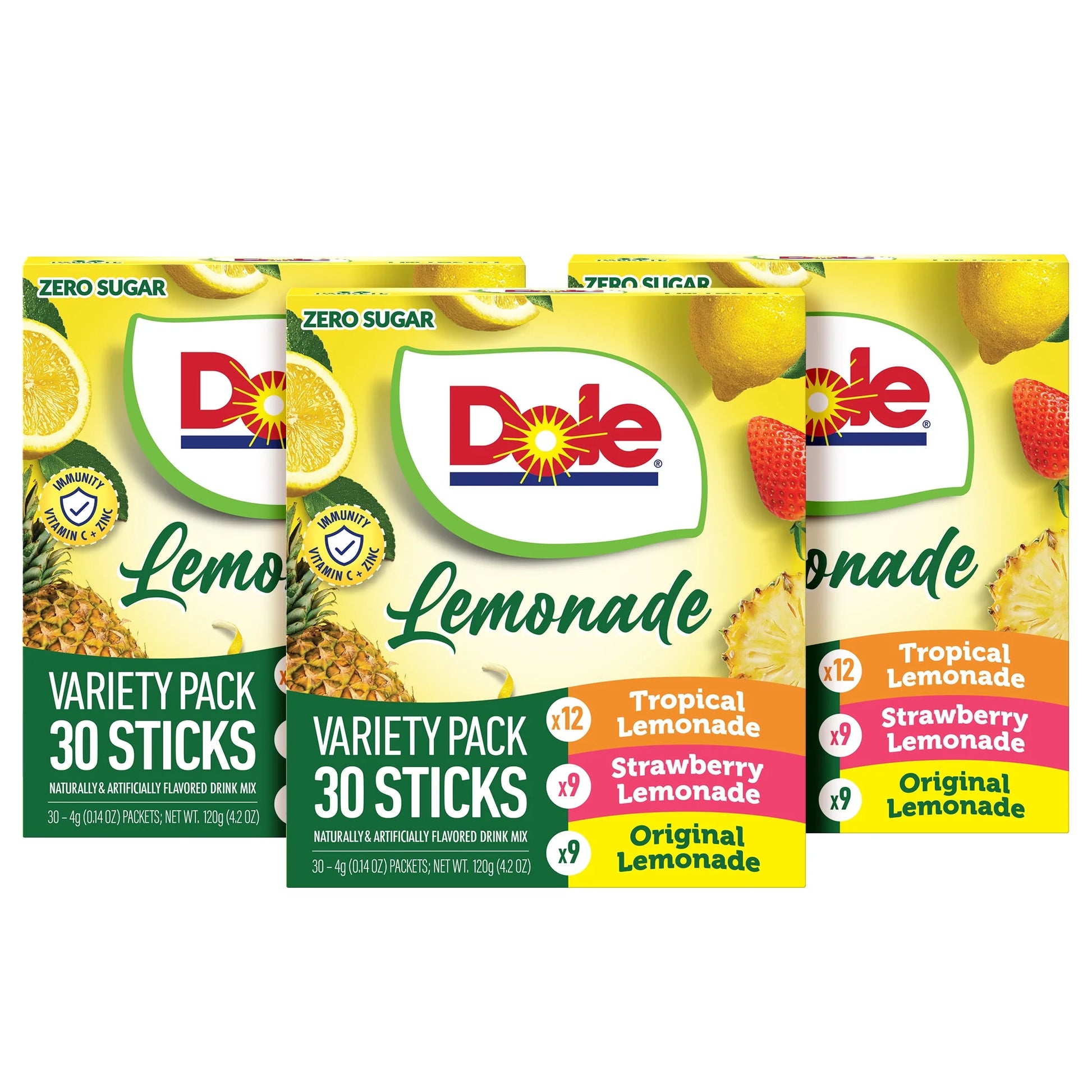 Dole Lemonade Variety Powder Mix