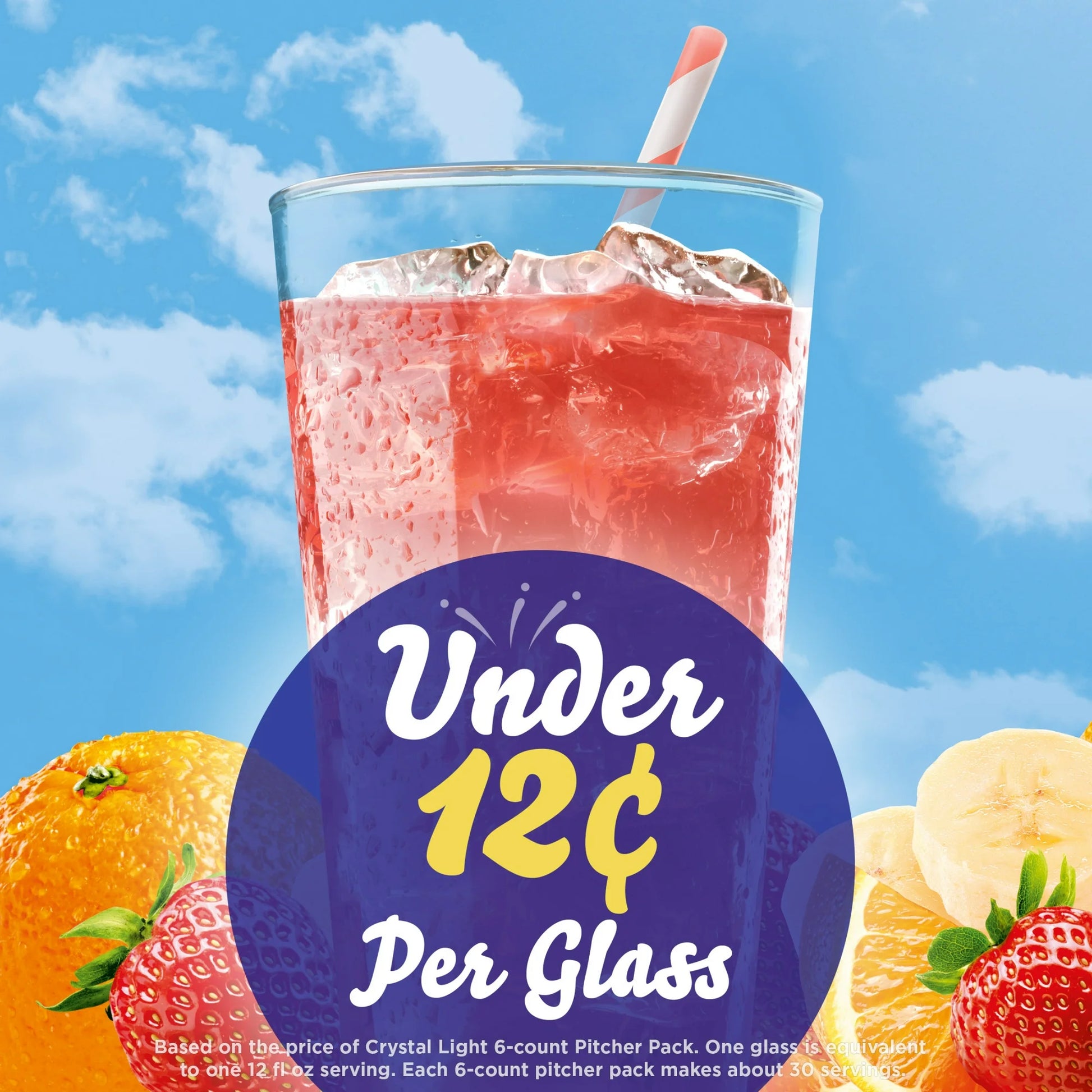 Crystal Light Strawberry Orange Banana