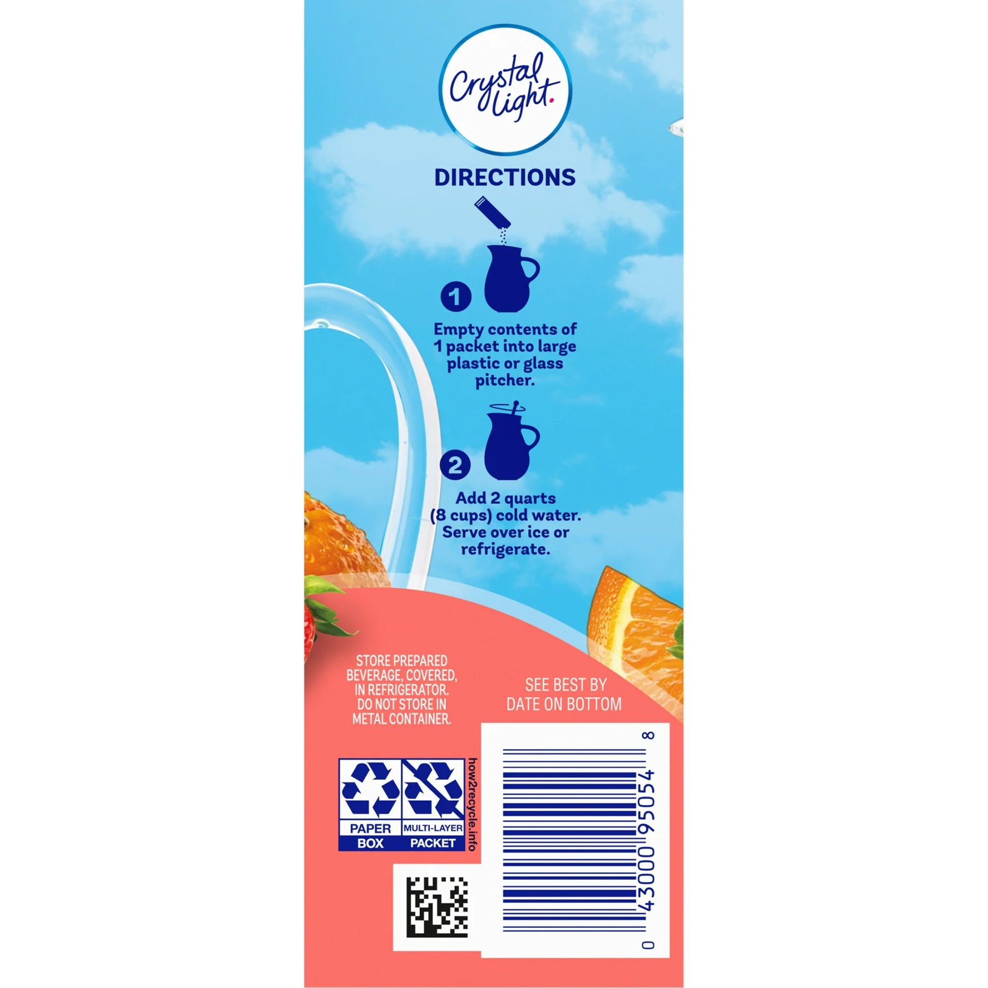 Crystal Light Strawberry Orange Banana