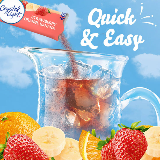 Crystal Light Strawberry Orange Banana