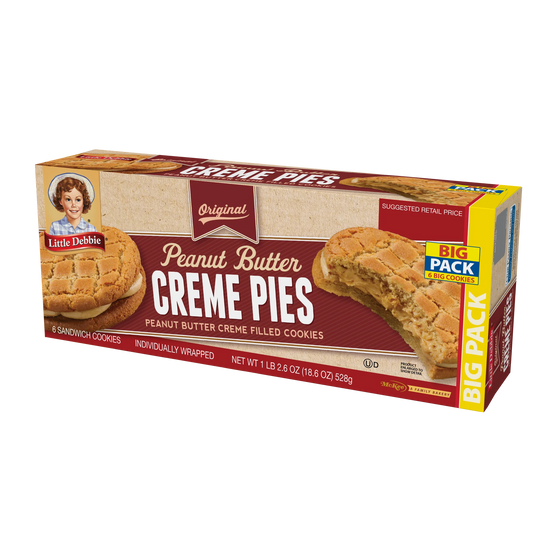 Little Debbie Big Pack Peanut Butter Creme Pies