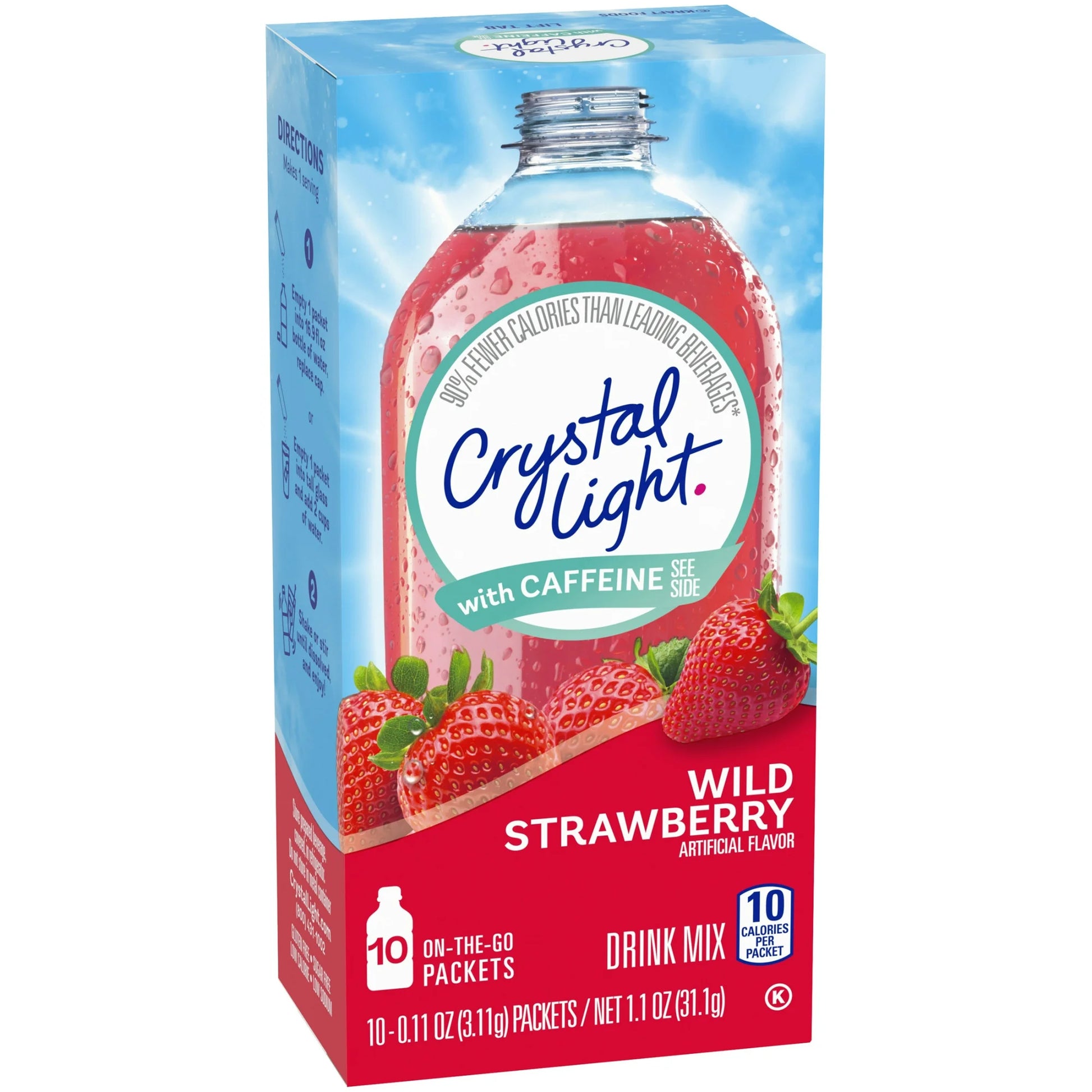 Crystal Light Wild Strawberry Sugar Free Drink Mix
