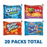 Nabisco Classic Mix Variety Pack, OREO Mini, CHIPS AHOY! Mini, Nutter Butter Bites, RITZ Bits Cheese