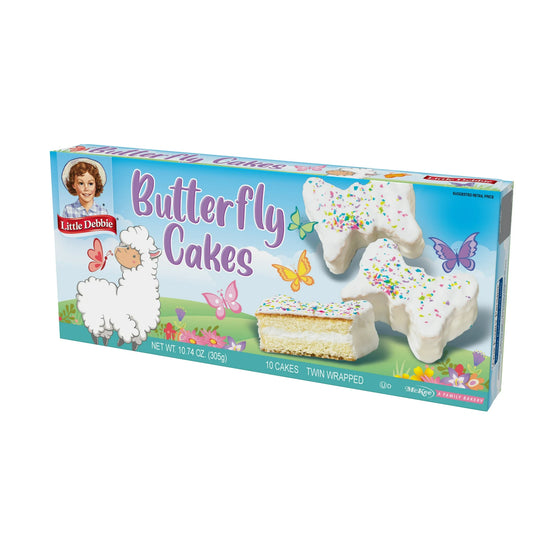 Little Debbie Butterfly Cakes Vanilla Snack Cakes