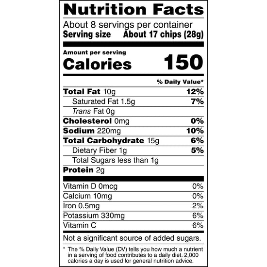 Lay's Potato Chips Salt & Vinegar Snack Chips
