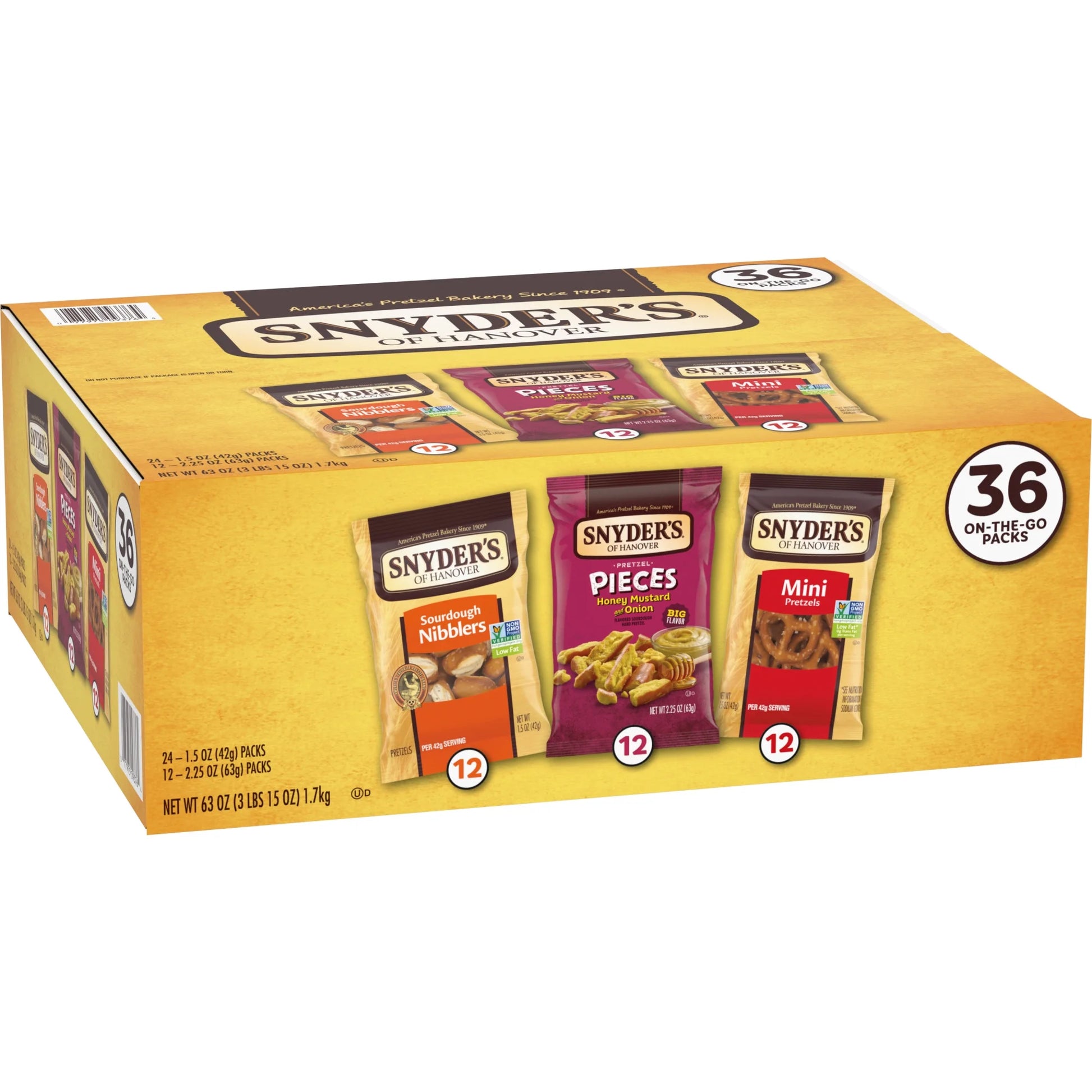 Snyder's of Hanover, Variety Pack Pretzels