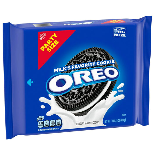 OREO Chocolate Sandwich Cookies, Party Size, Easter Baking, 24.16 oz