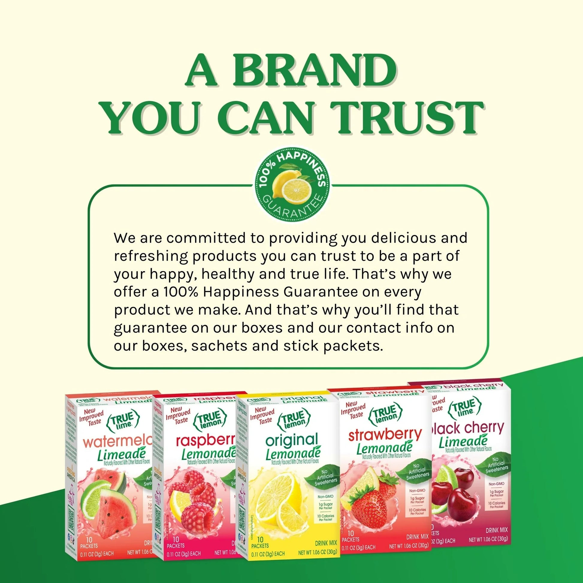 True Lemon Strawberry Lemonade Drink Mix Powder