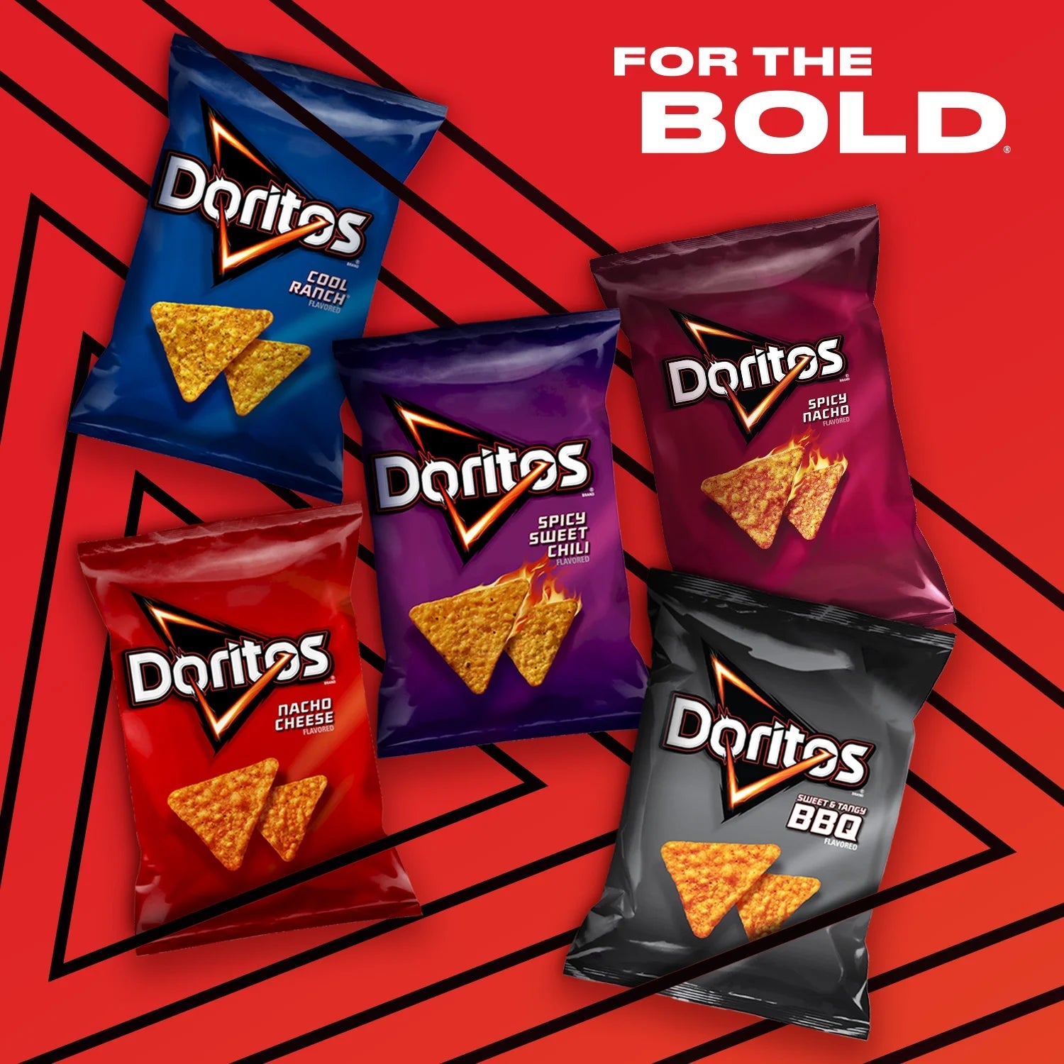 Doritos Sweet & Tangy BBQ Flavored Tortilla Chips