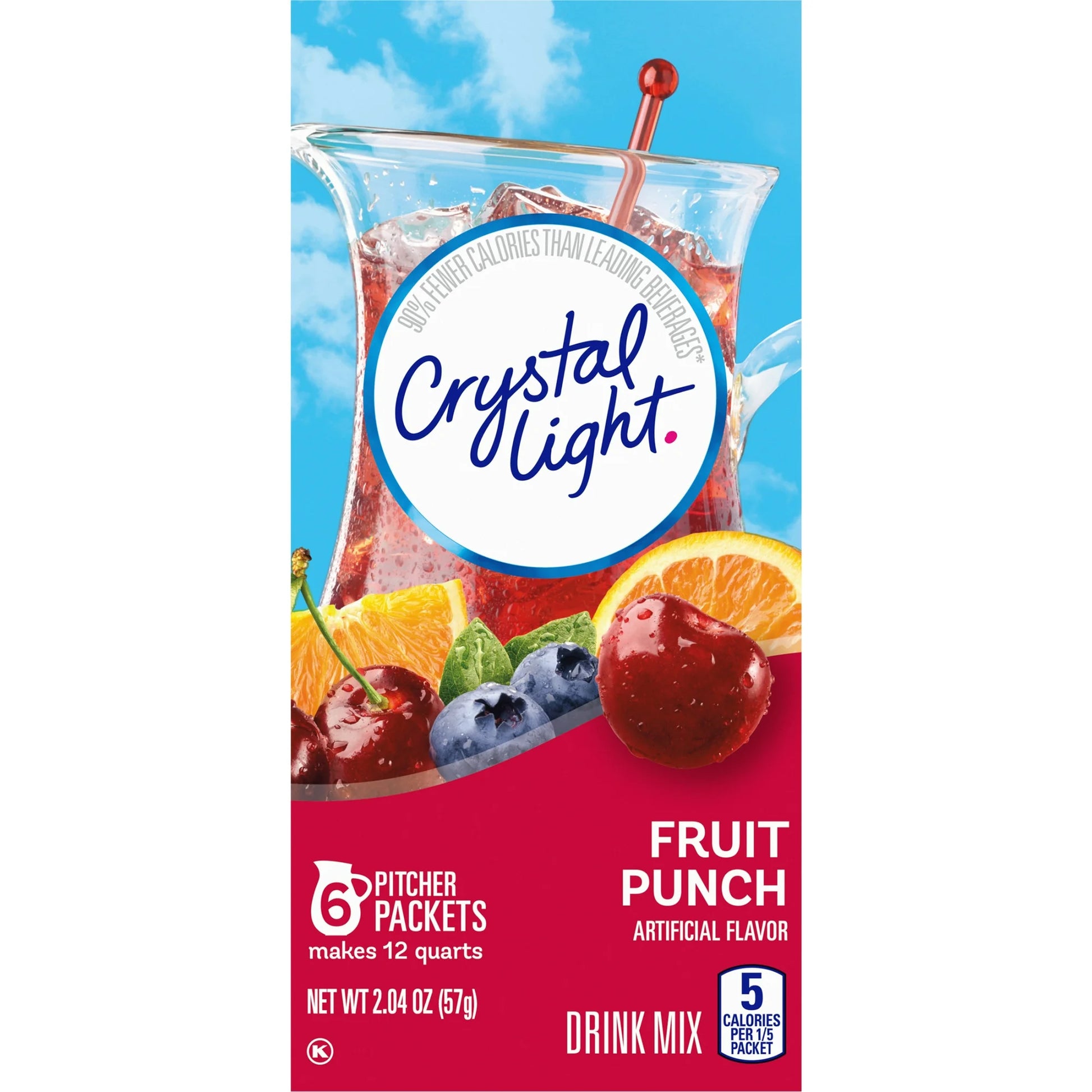 Crystal Light Fruit Punch Sugar Free Drink Mix