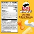 Pringles Mingles Gluten-Free Cheddar and Sour Cream Puffed Snacks