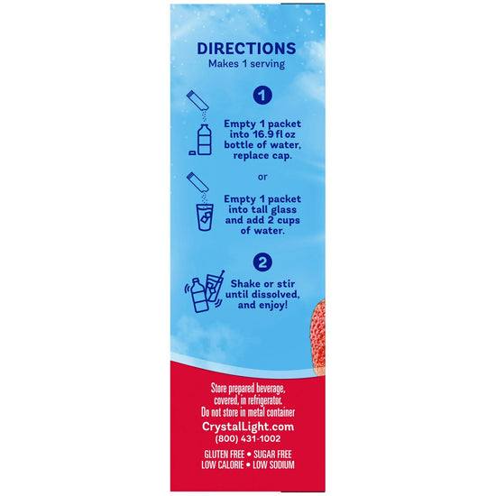 Crystal Light Wild Strawberry Sugar Free Drink Mix