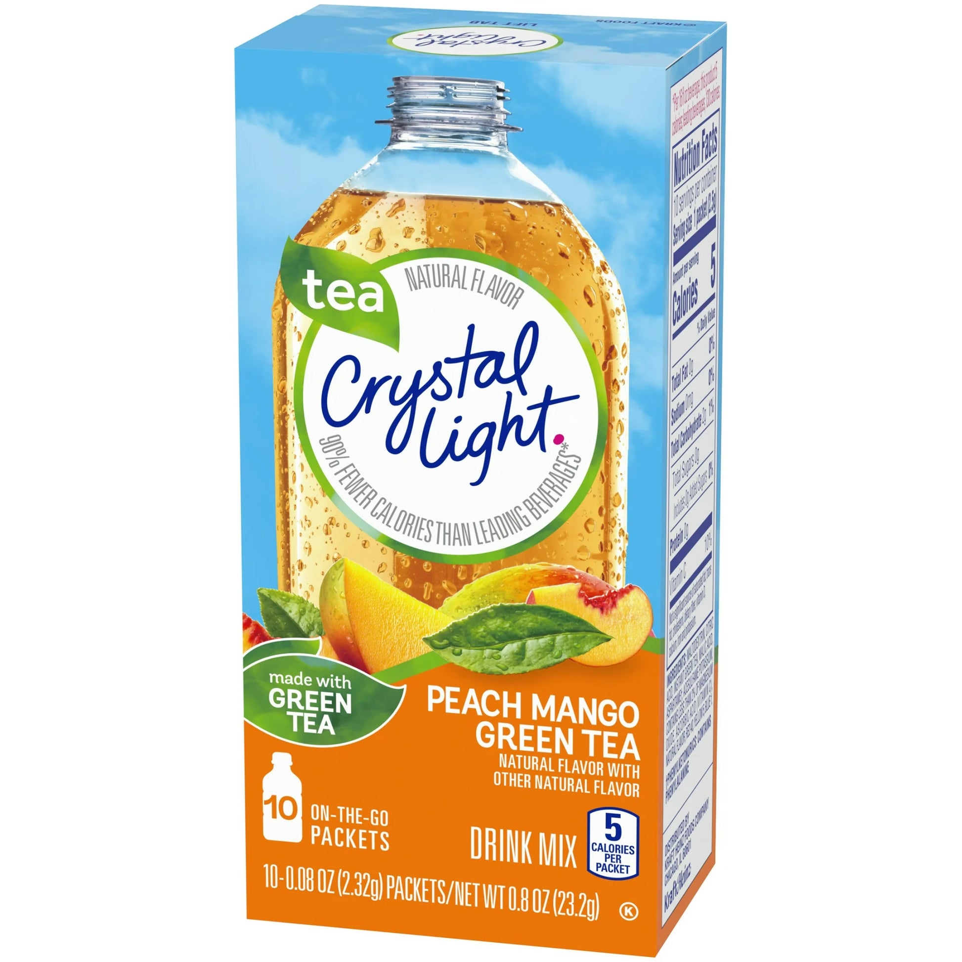 Crystal Light Peach Mango Green Tea