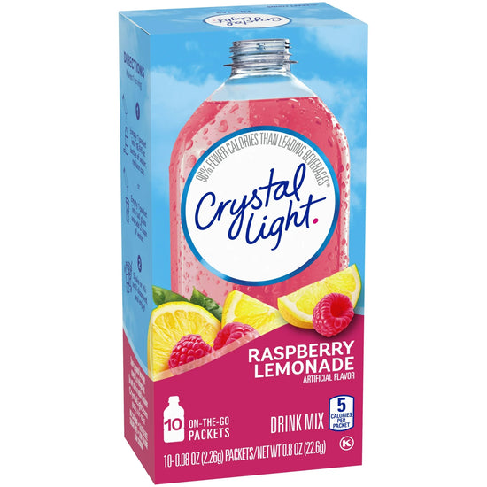 Crystal Light Raspberry Lemonade Sugar