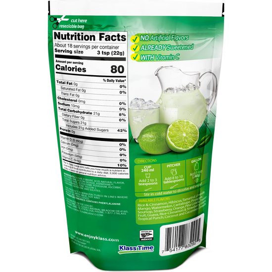 Klass Aguas Frescas Lemonade Flavored Drink Mix