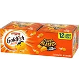 Goldfish Flavor Blasted Crackers, Xtra Cheddar Snack Packs