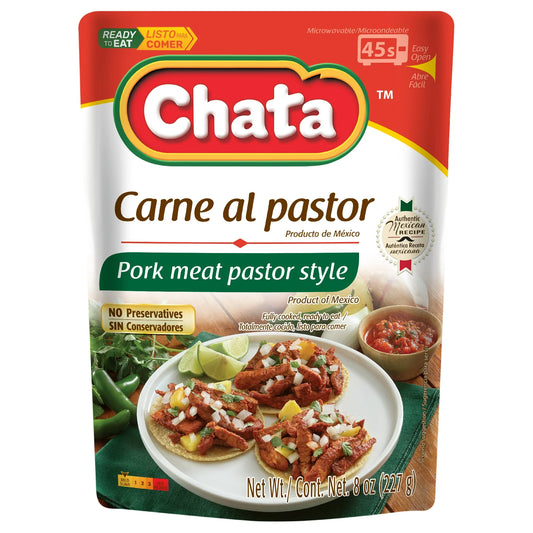 Chata Pork Meat Pastor Style Pouch