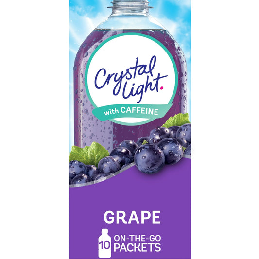 Crystal Light Grape Sugar Free Drink Mix Singles