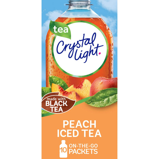 Crystal Light Peach Iced Tea Sugar Free Drink Mix