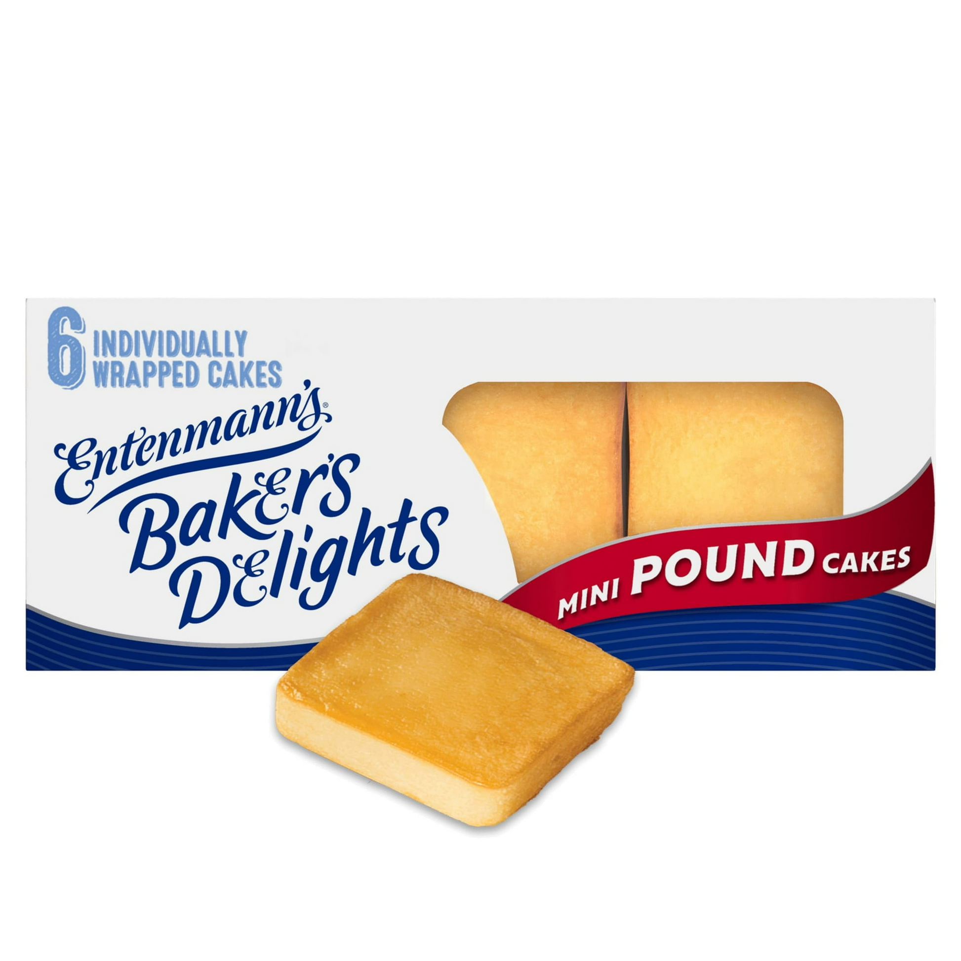 Entenmann,S Minis Pound Cakes, Box Of Snack Cakes