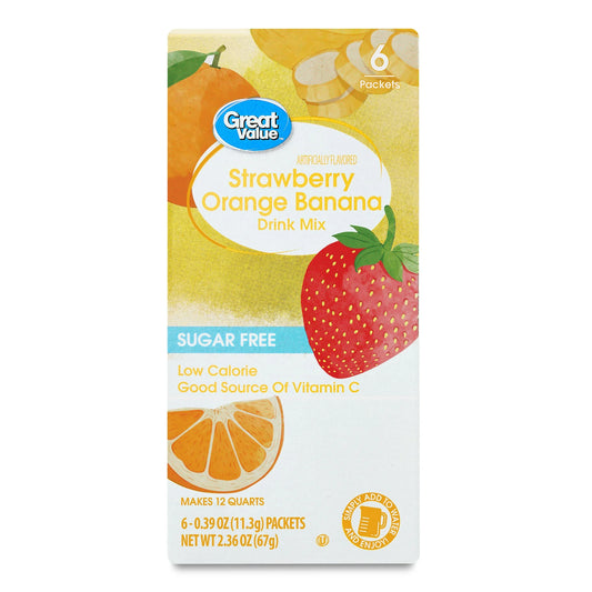 Great Value Strawberry Orange Banana