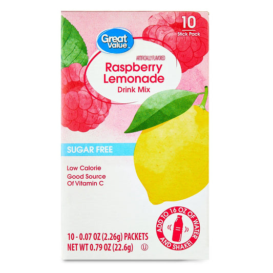 Great Value Sugar-Free Raspberry Lemonade