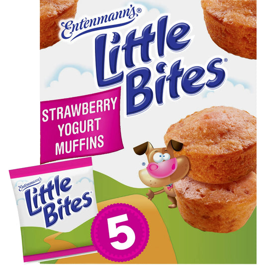 Little Bites Strawberry Yogurt Muffins, 5 packs