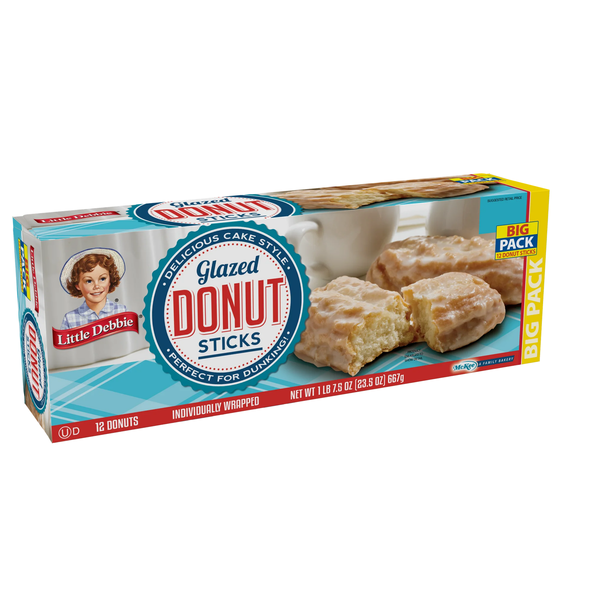 Little Debbie Big Pack Glazed Donut Sticks