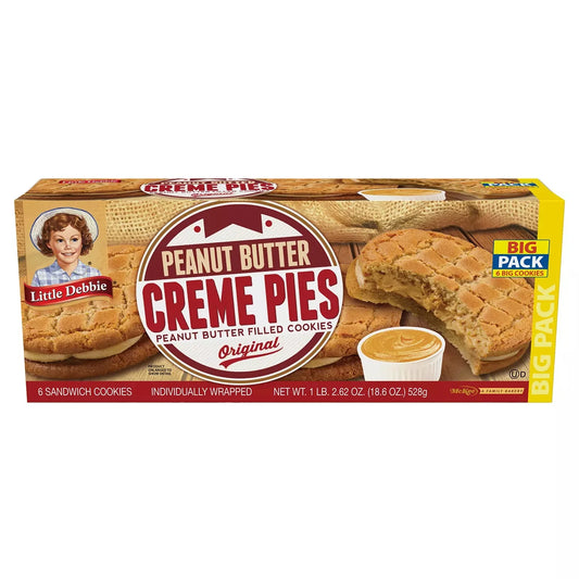 Little Debbie Big Pack Peanut Butter Creme Pies