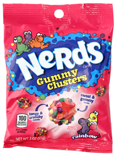 Nerds Candy Gummy Clusters