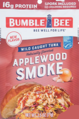 Bumble bee Applewood Smoke Flavored Tuna,