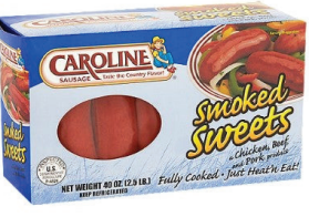 Caroline Smoked Hot Beef Sausage