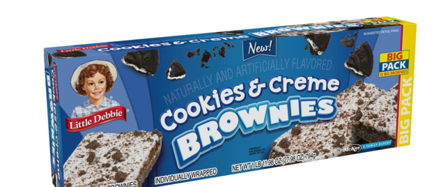 Little Debbie Big Pack Cookies & Creme Brownies