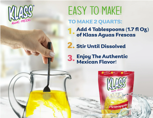 Klass Aguas Frescas Pineapple