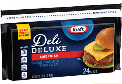 Kraft Deli Deluxe American Cheese