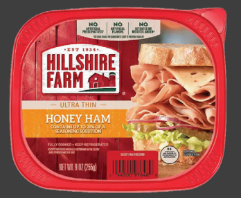 Ultra Thin Sliced Honey Ham Lunch Meat