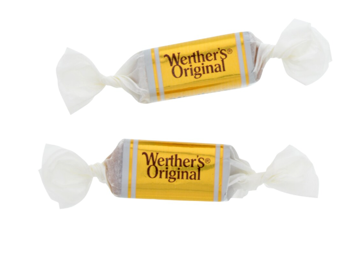 Werther's Original Chewy Caramel Candies, 2.4 oz. Bags